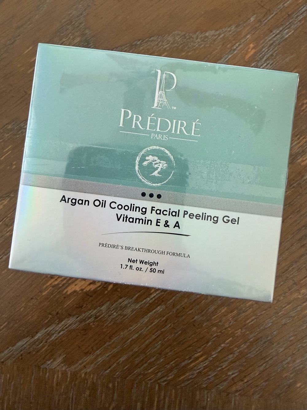 Prédiré Argan Oil Cooling Facial Peeling Gel - Mint Green